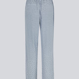Bukser med brede ben i mønstret satin. CarmelMD pants har mellemhøj talje med lynlåsgylp og knap, samt elastik bagpå for ekstra komfort.  Shop matchende skjorte i samme farve: CarmelMD shirt