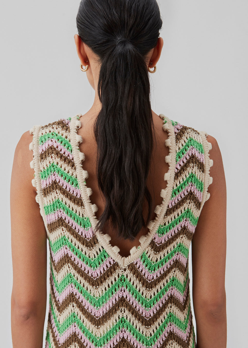 CaryMD dress - Green Sorbet Stripe