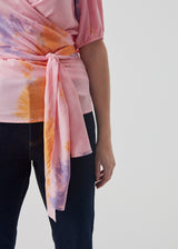 Cello print top - Summer Tie Dye