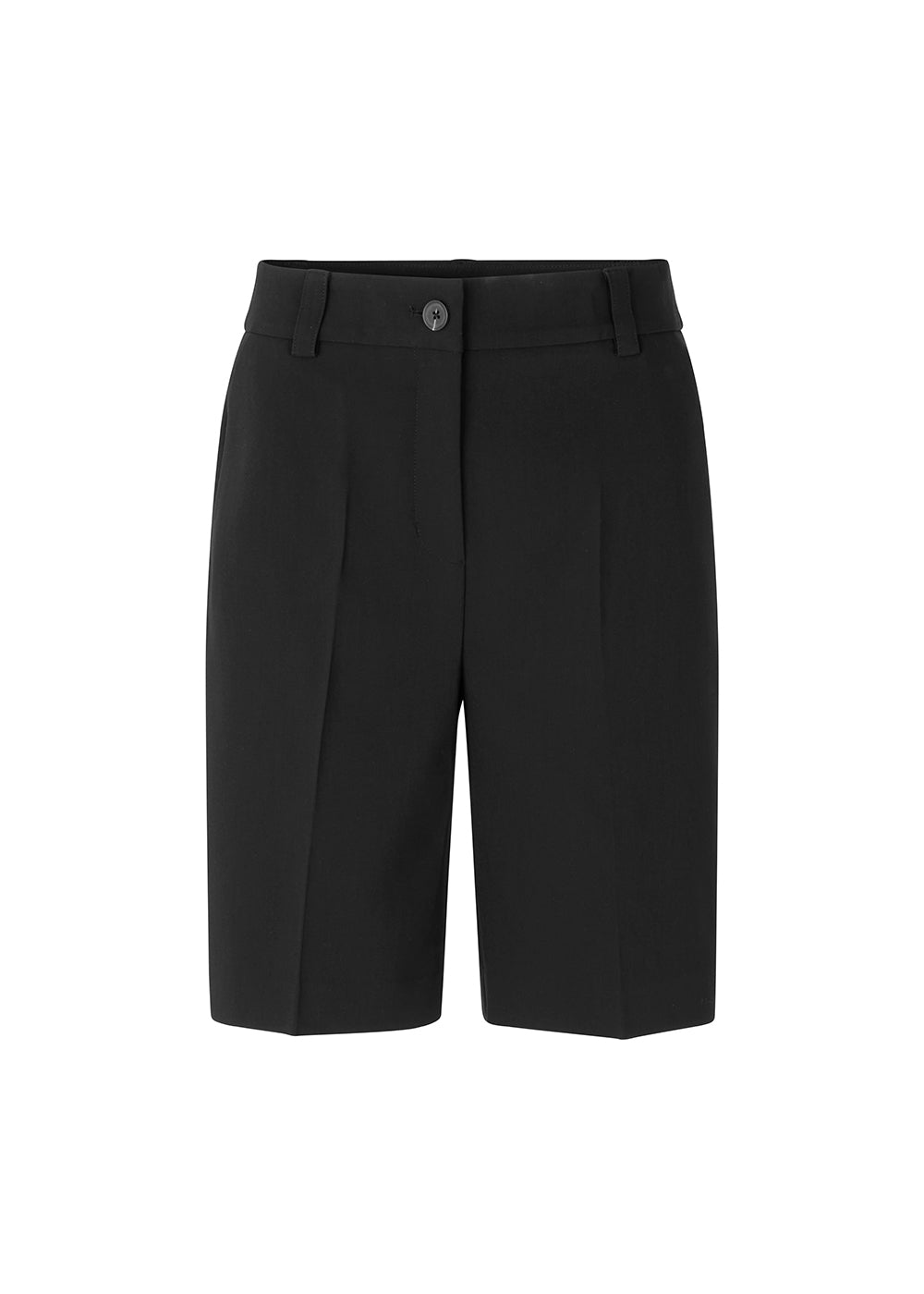 GaleMD shorts har et klassisk design. Shortsene har knælange, vide ben med pressefolder som skaber et elegant look. Modellen er 173 cm og har en størrelse S/36 på.  Match dem med vores Gale blazer i samme farve.