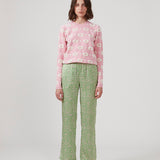 ClarkeMD print pants har lige ben med vidde og mellemhøj talje med beklædt elastik. Bukserne er fremstillet i genanvendt polyester med smiley-print.