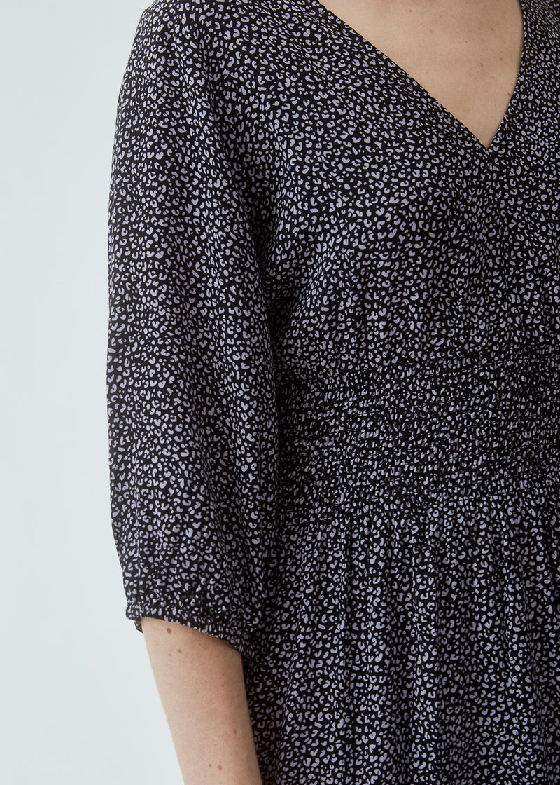 Lolly print dress - Lavender Leo