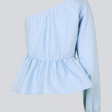 Kort kjole i struktureret og skinnende kvalitet. TelmaMD dress har et afslappet fit med v-udskæring i halsen og korte pufærmer.